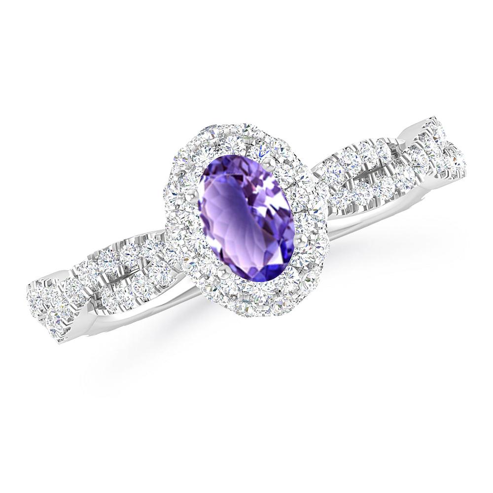 White Gold - Tanzanite