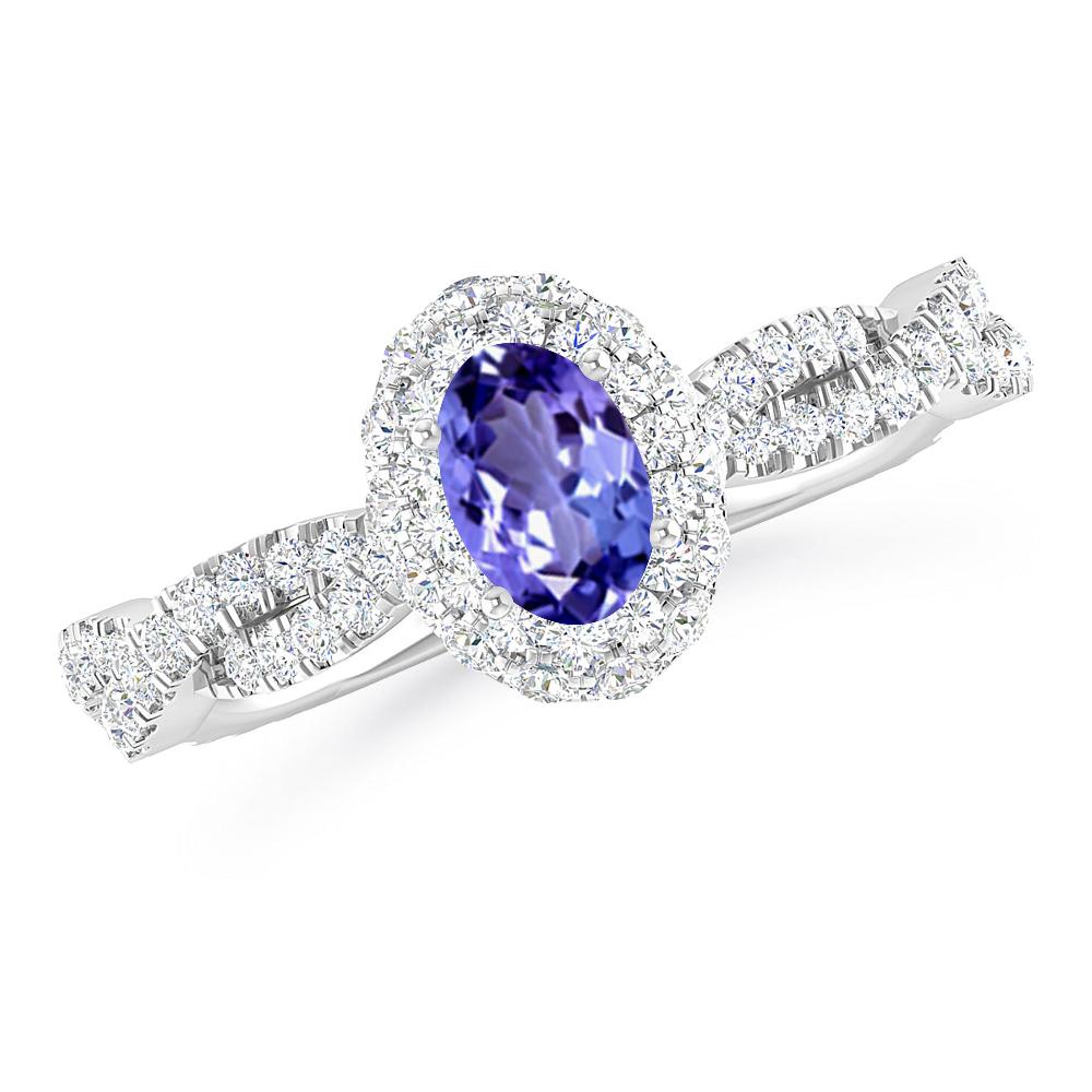 White Gold - Tanzanite