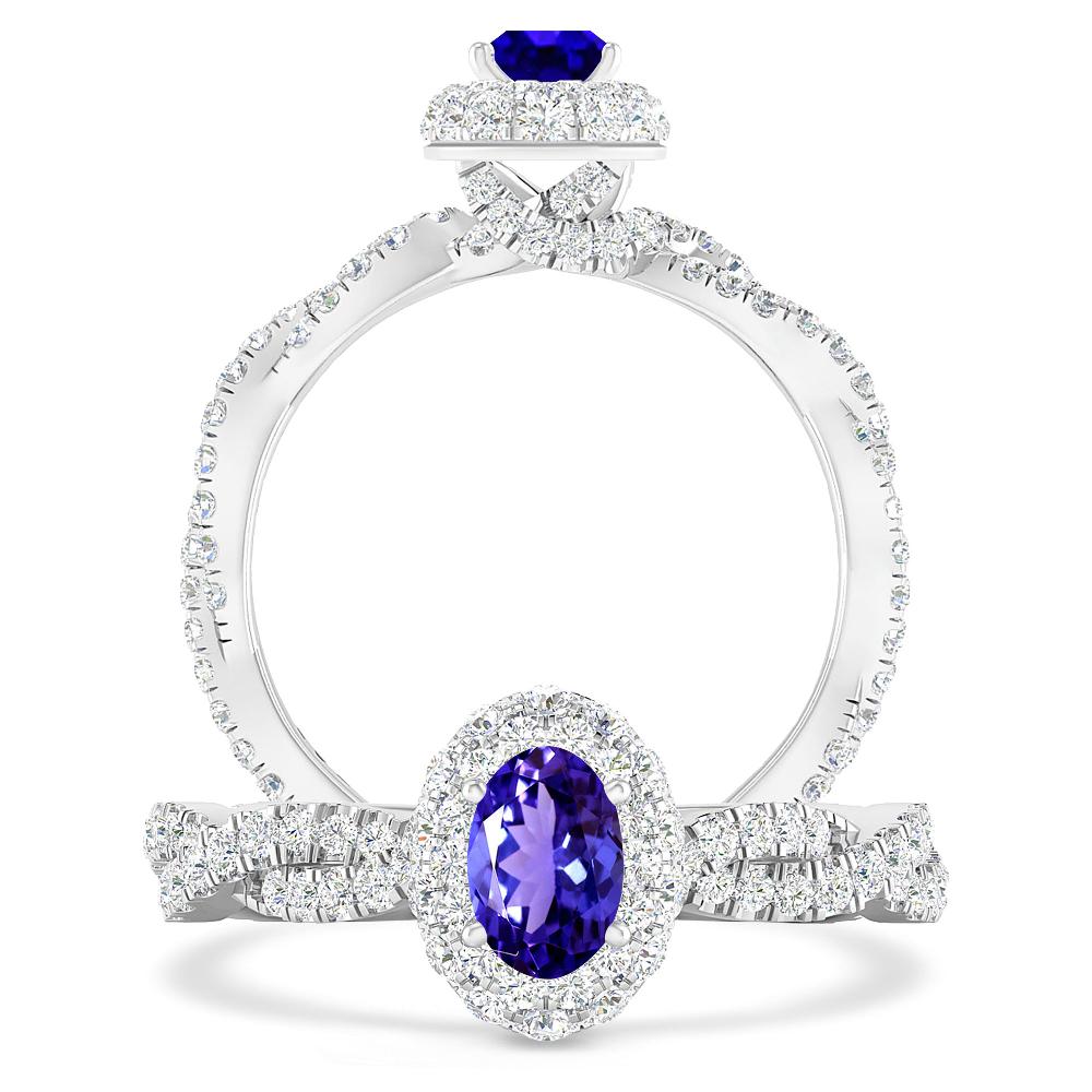 White Gold - Tanzanite