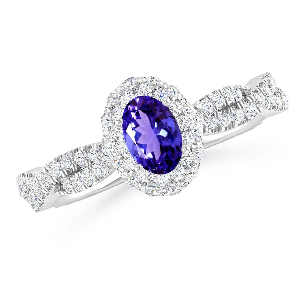 White Gold - Tanzanite