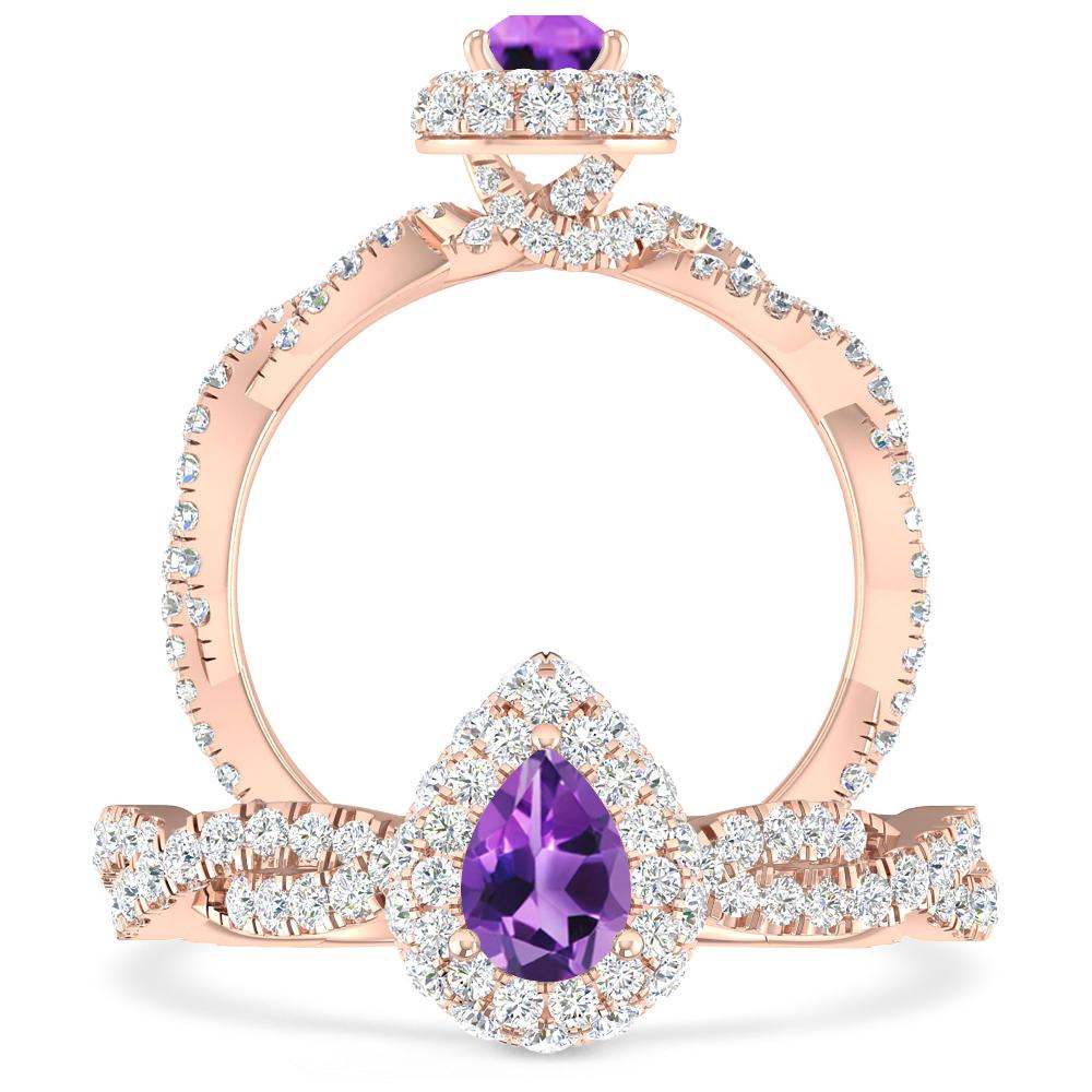 Rose Gold - Amethyst