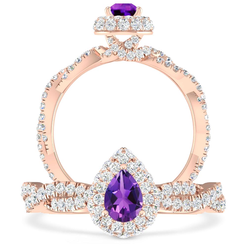 Rose Gold - Amethyst