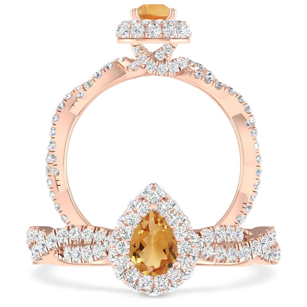 Rose Gold - Citrine