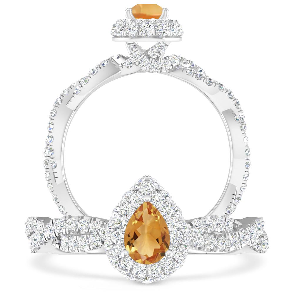 White Gold - Citrine