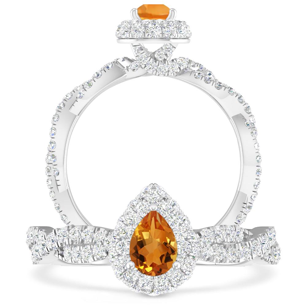 White Gold - Citrine