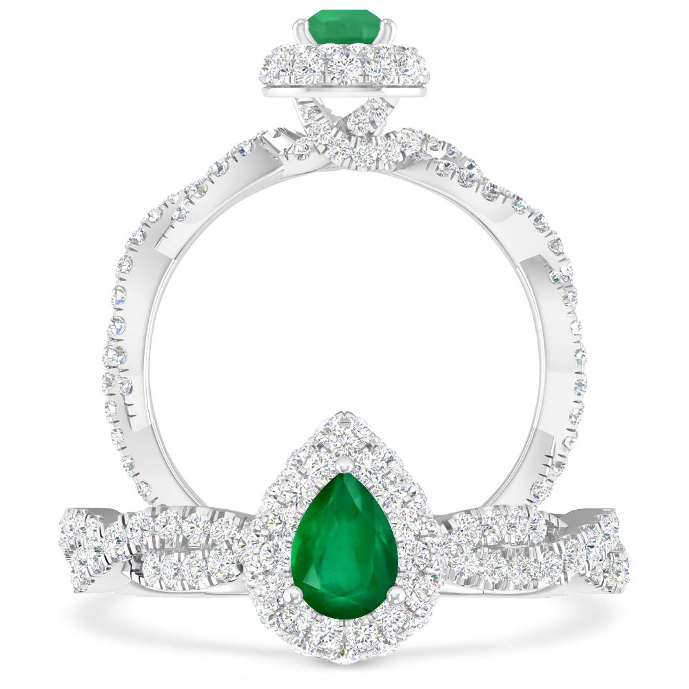 White Gold - Emerald