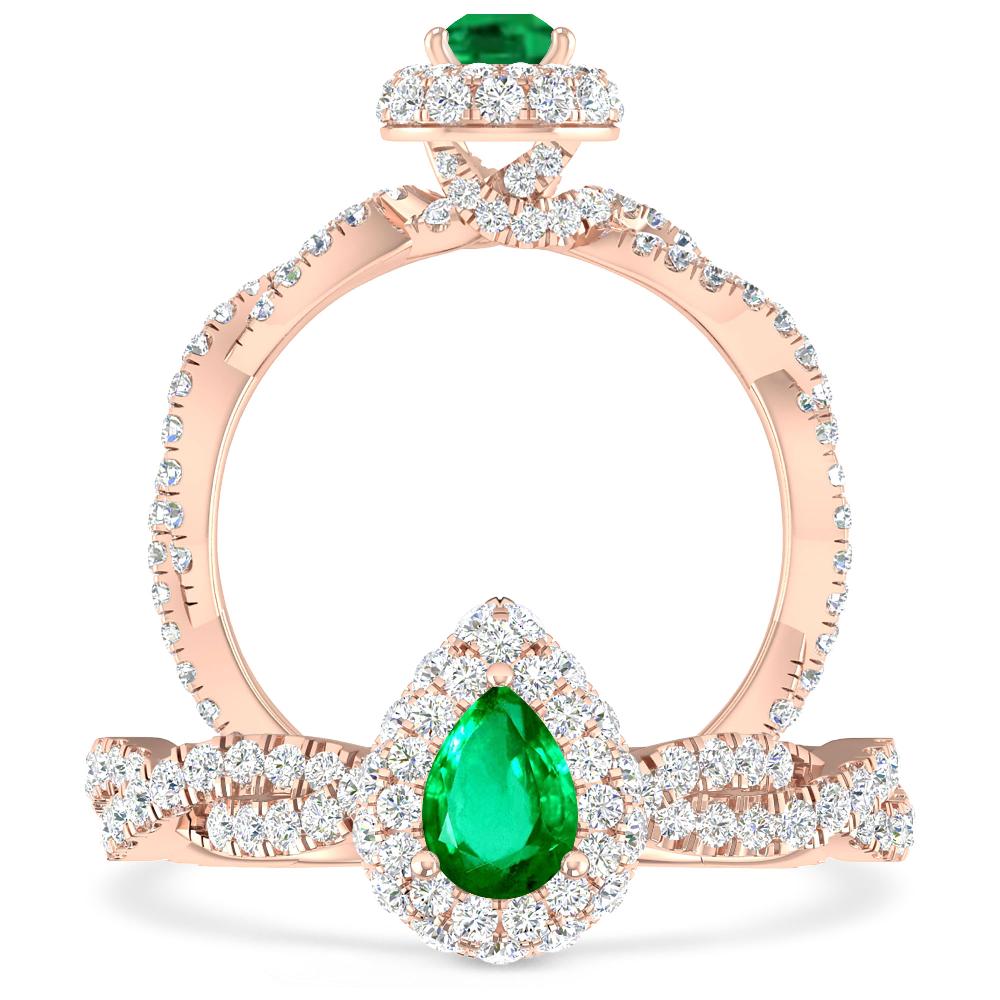 Rose Gold - Emerald