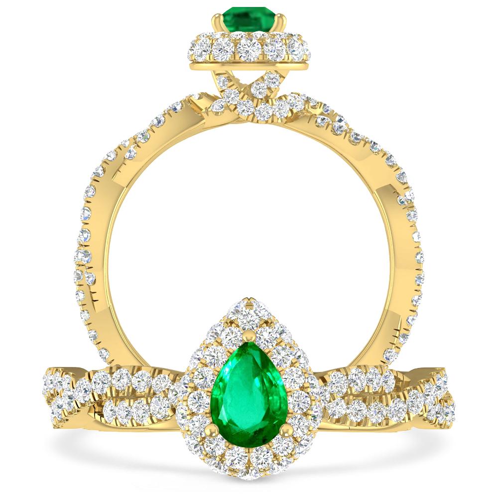 Yellow Gold - Emerald