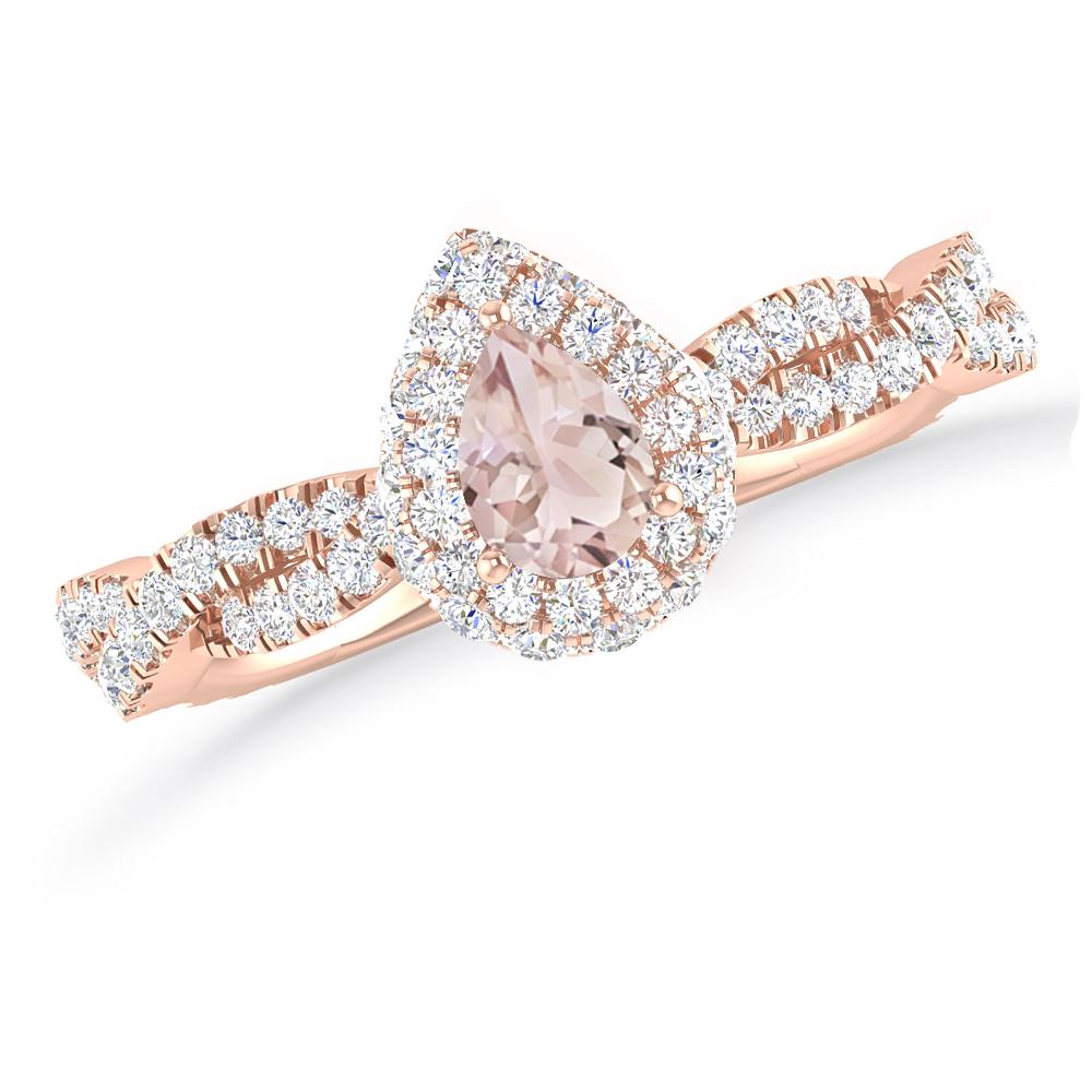 Rose Gold - Morganite