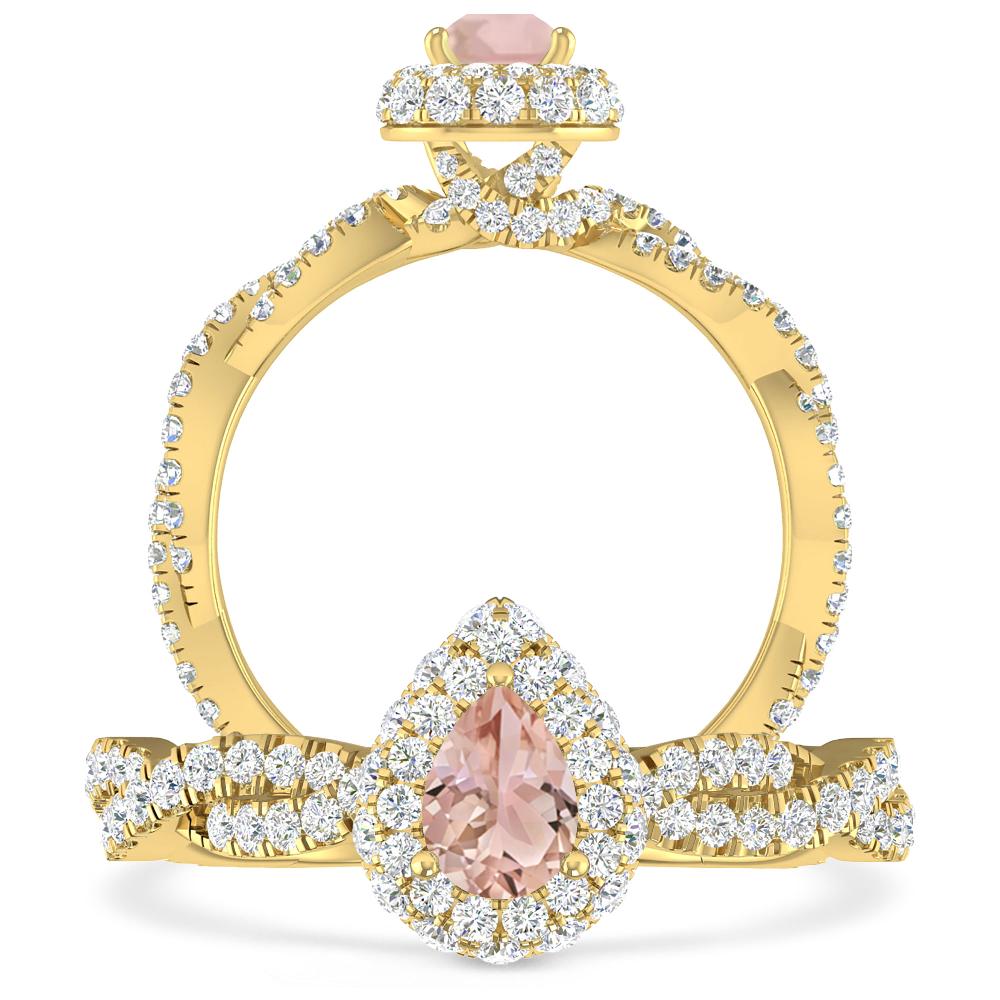 Yellow Gold - Morganite