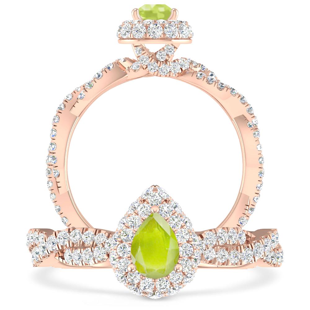 Rose Gold - Peridot