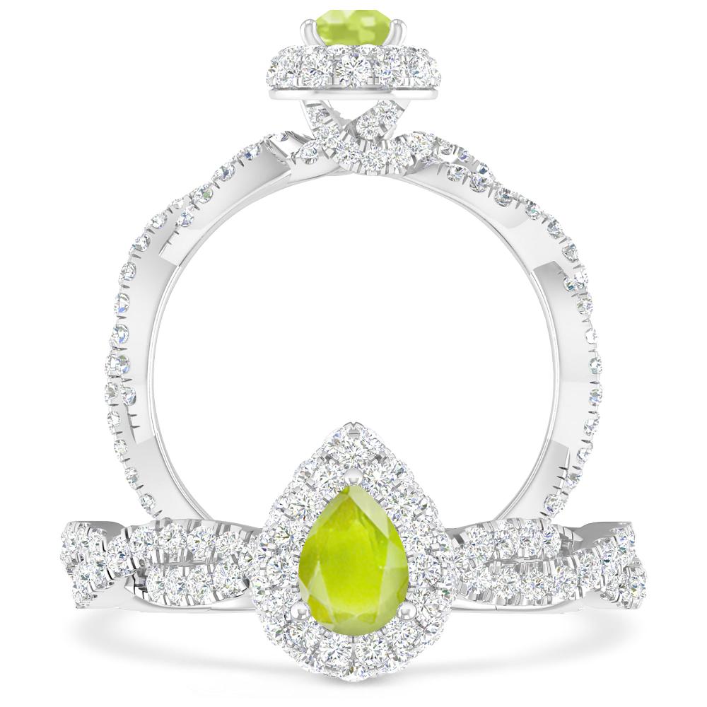 White Gold - Peridot