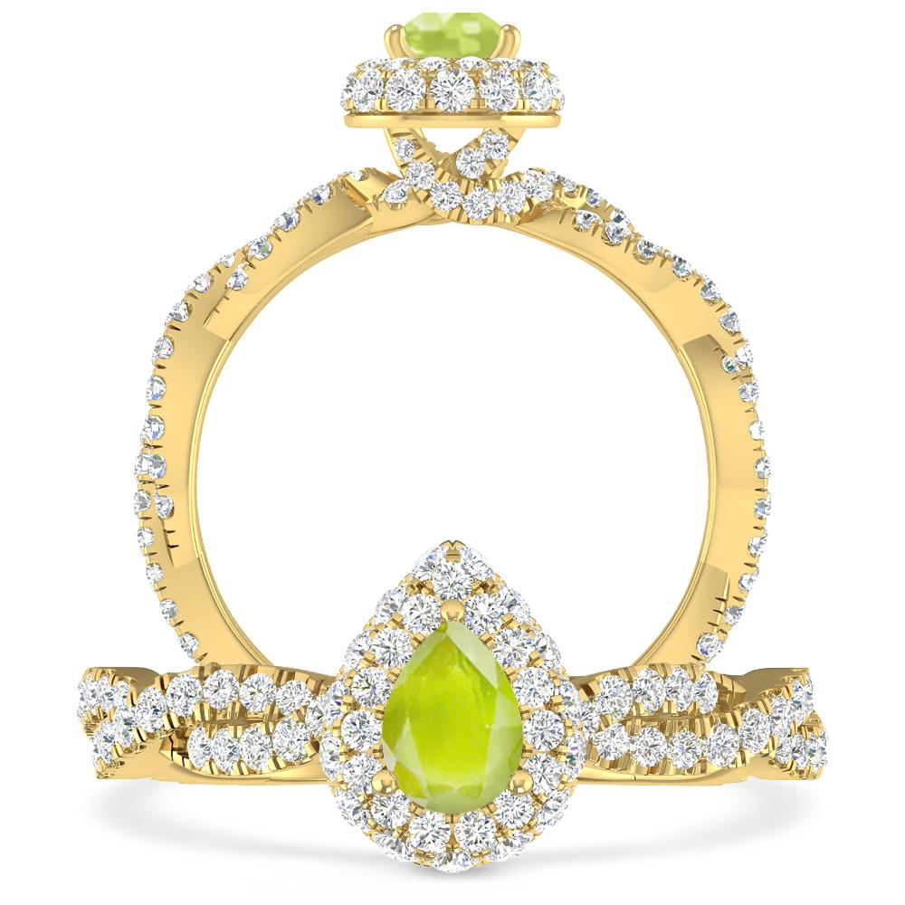 Yellow Gold - Peridot