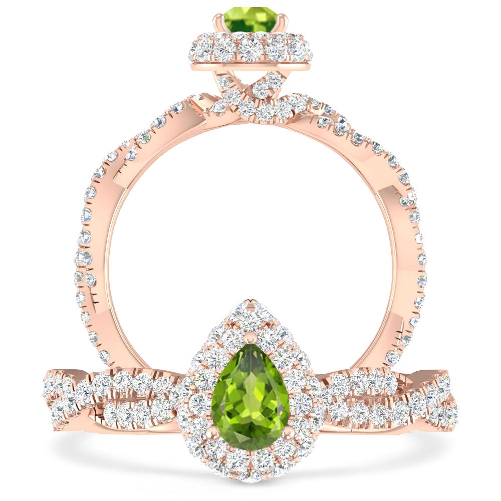 Rose Gold - Peridot