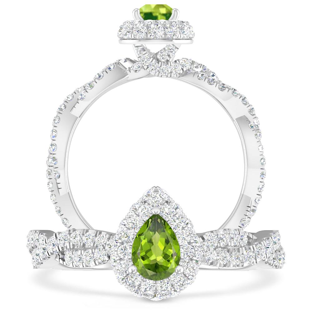 White Gold - Peridot