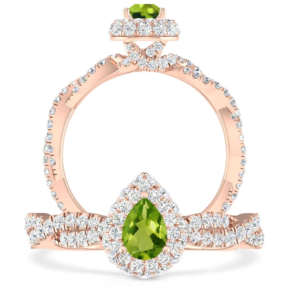 Rose Gold - Peridot