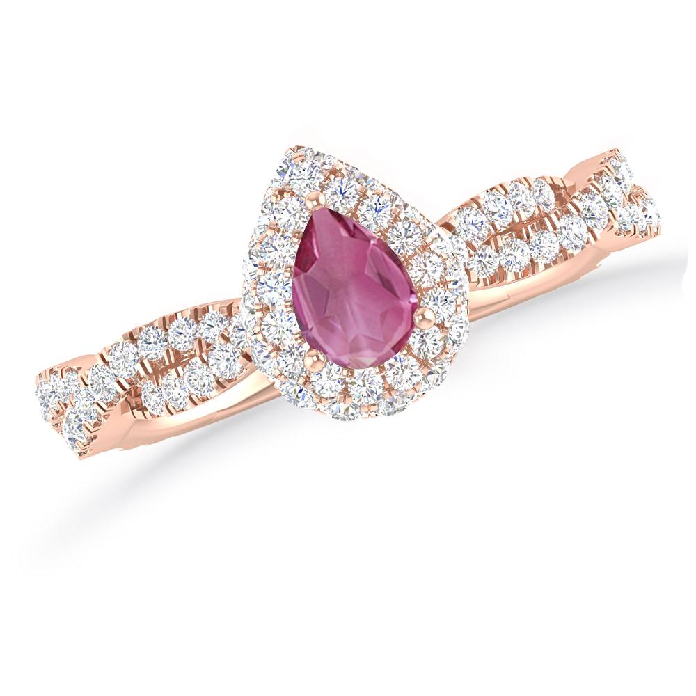 Rose Gold - Pink Tourmaline