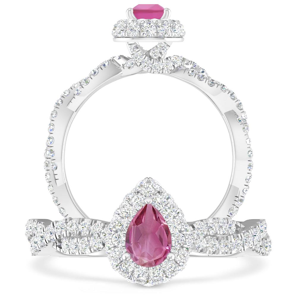 White Gold - Pink Tourmaline