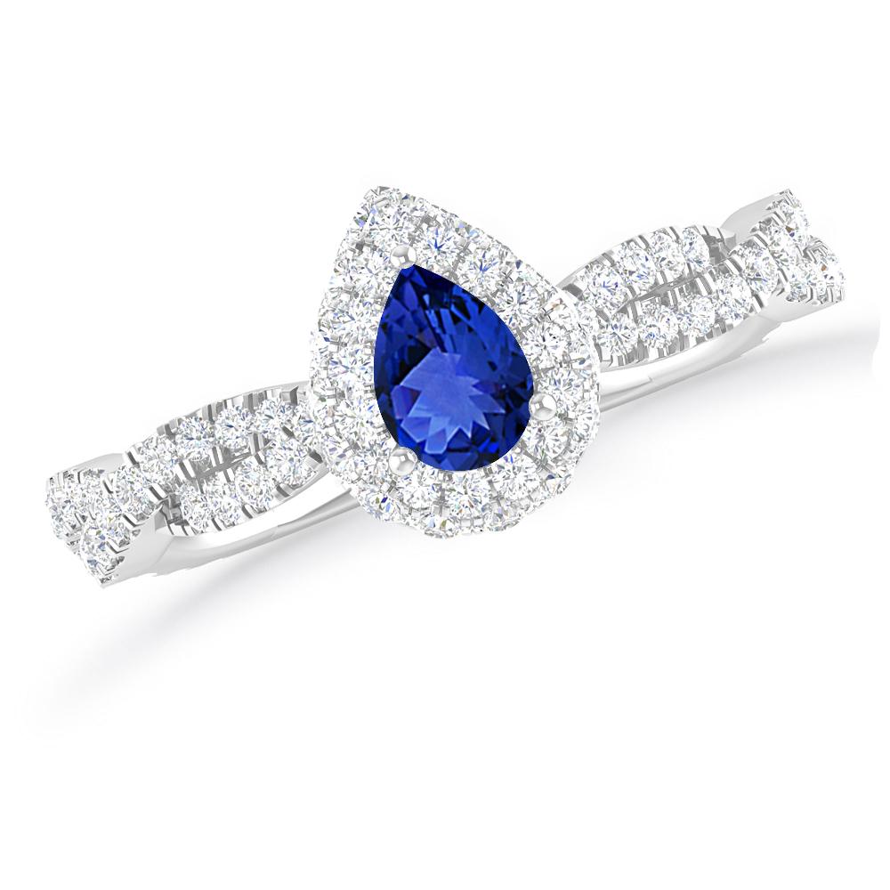 White Gold - Tanzanite