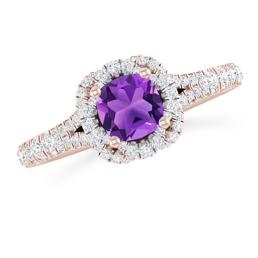 Rose Gold - Amethyst