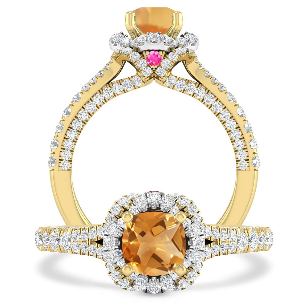 Yellow Gold - Citrine