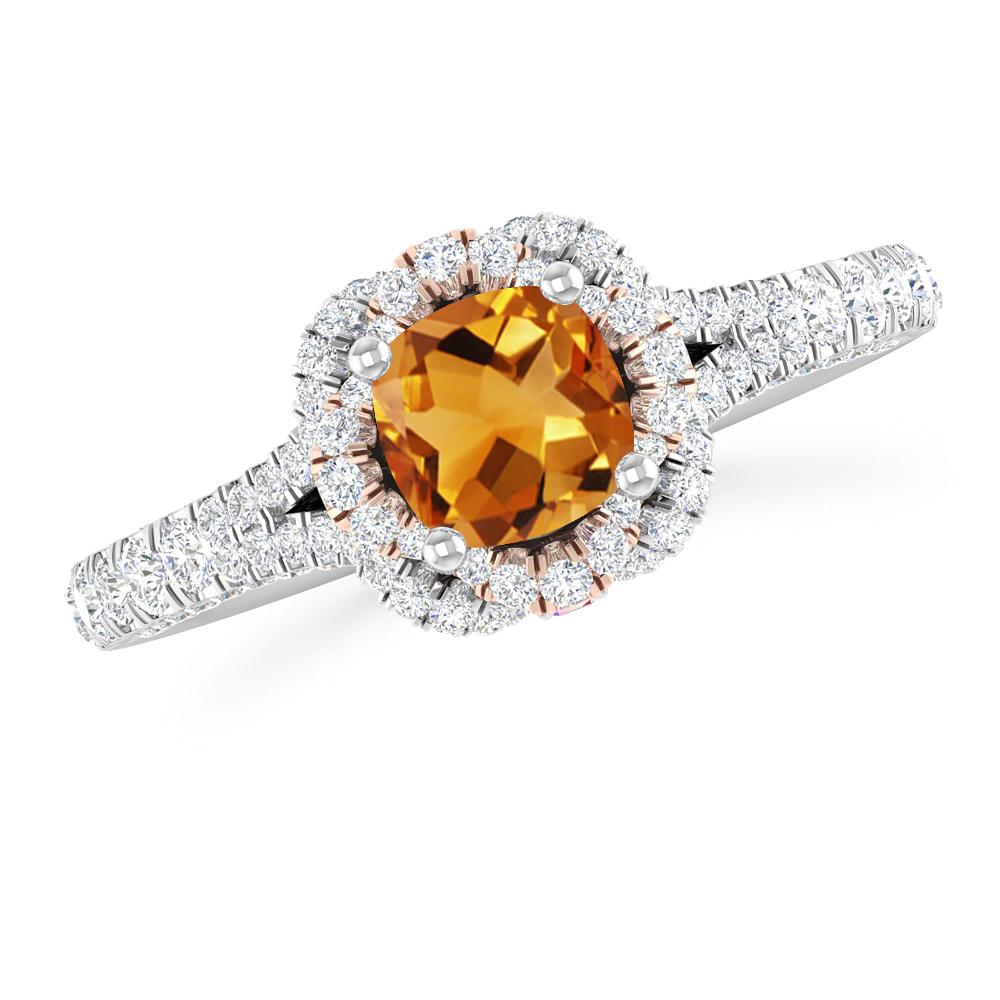 White Gold - Citrine