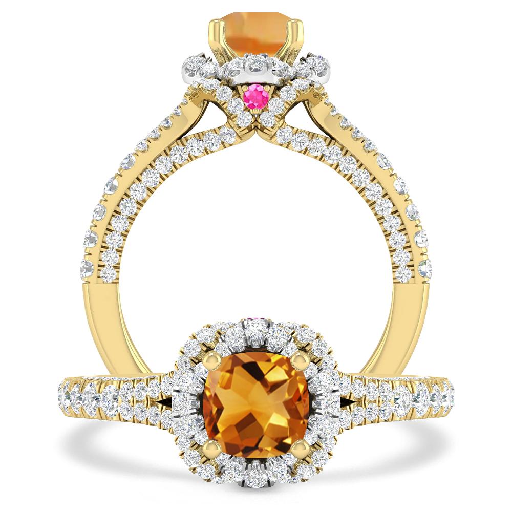 Yellow Gold - Citrine