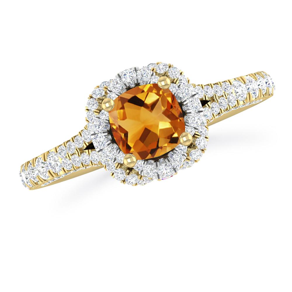 Yellow Gold - Citrine