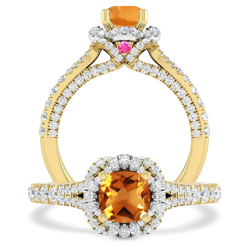 Yellow Gold - Citrine