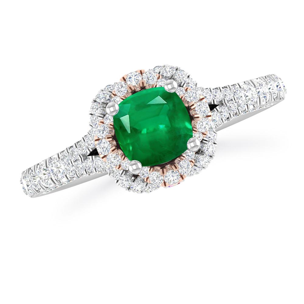 White Gold - Emerald