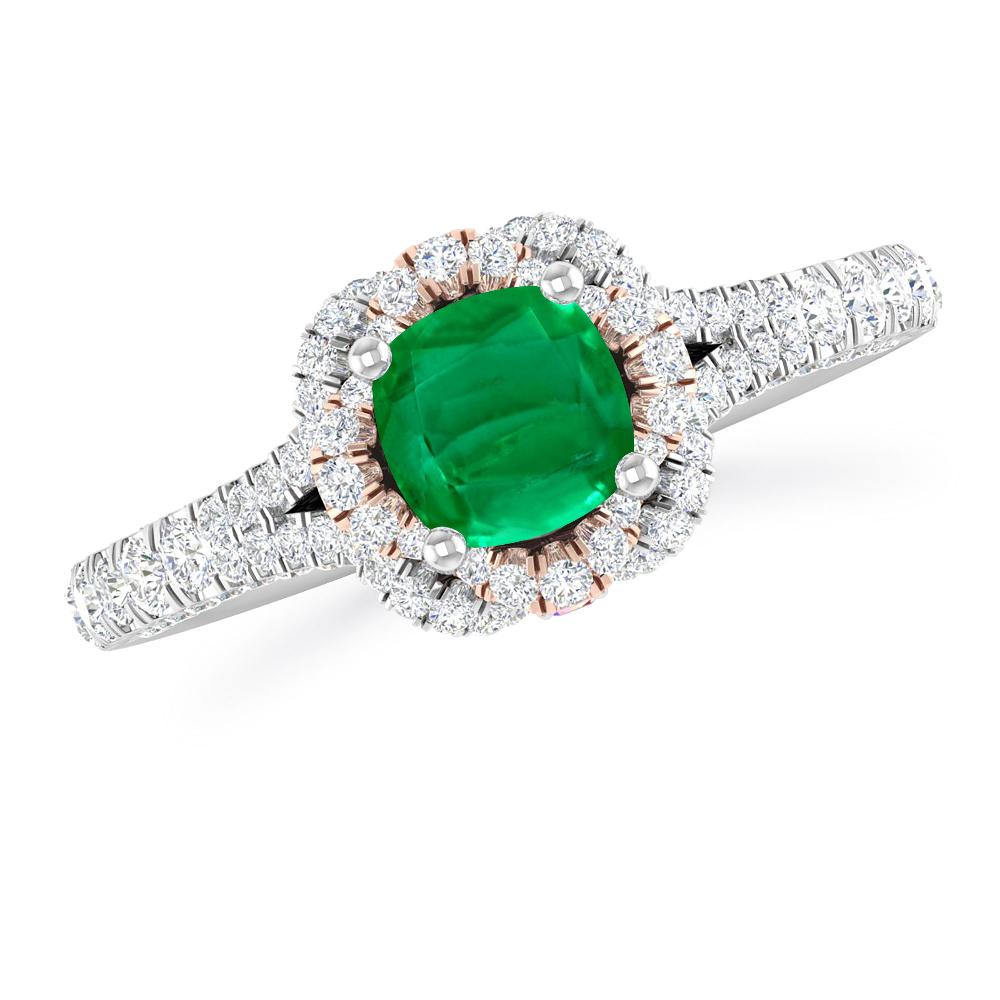 White Gold - Emerald