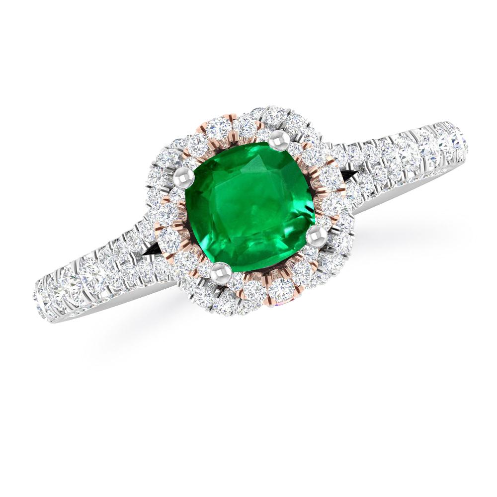 White Gold - Emerald