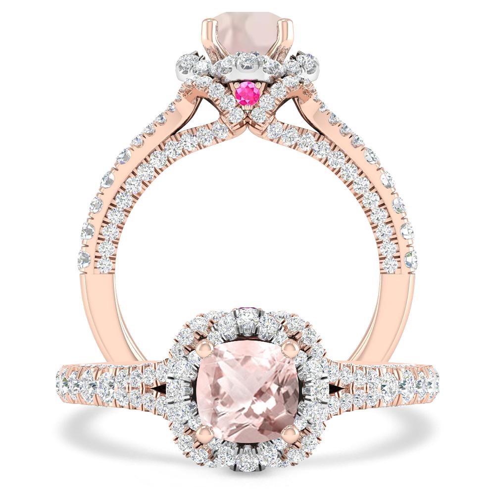 Rose Gold - Morganite