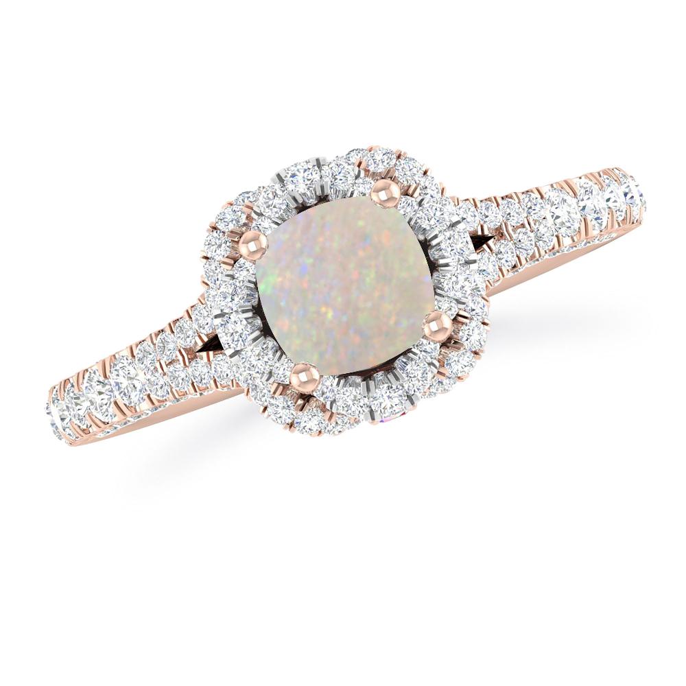 Rose Gold - Opal