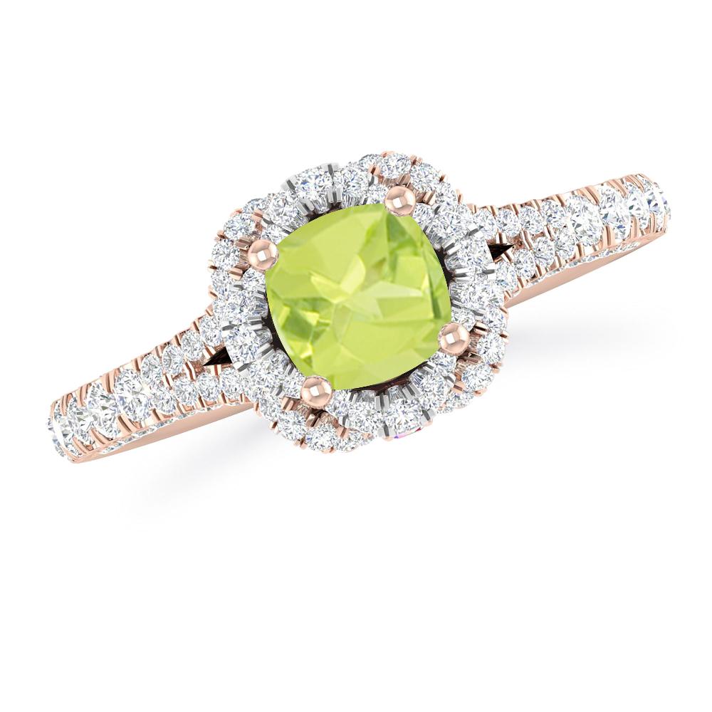 Rose Gold - Peridot