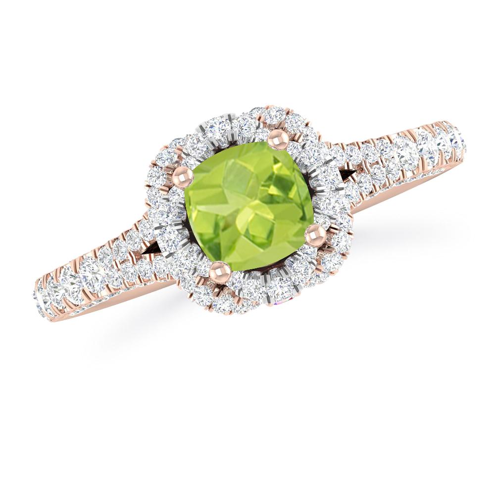 Rose Gold - Peridot