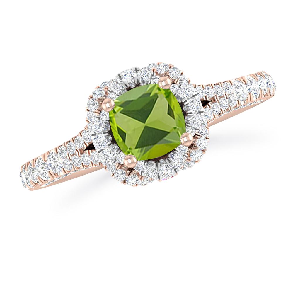 Rose Gold - Peridot