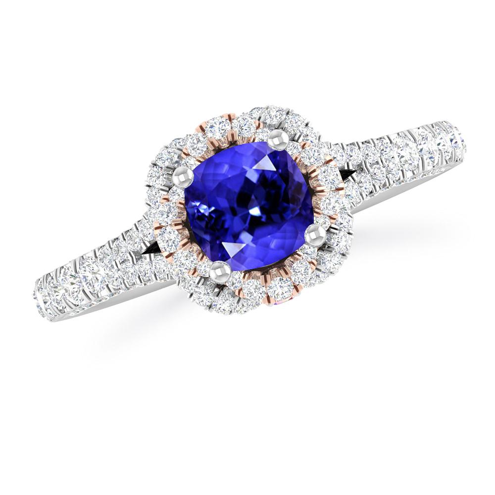 White Gold - Tanzanite