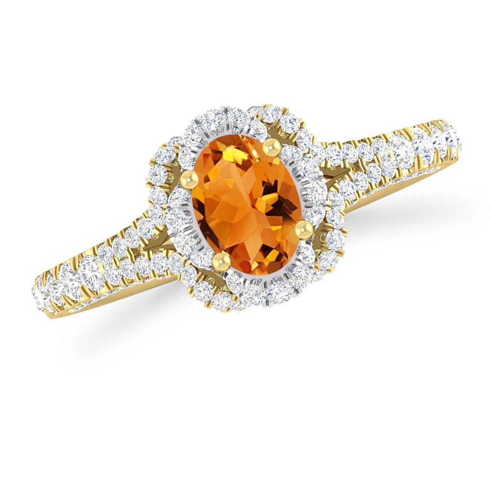 Yellow Gold - Citrine