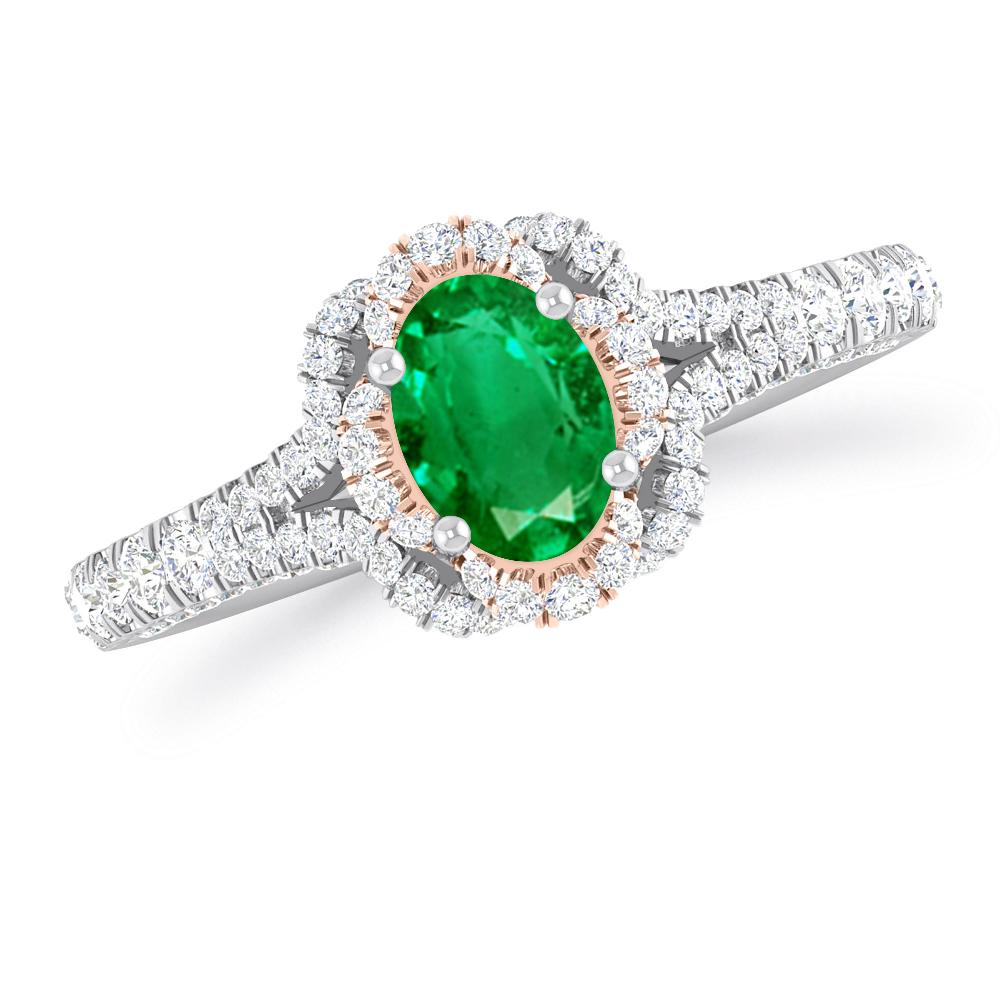 White Gold - Emerald