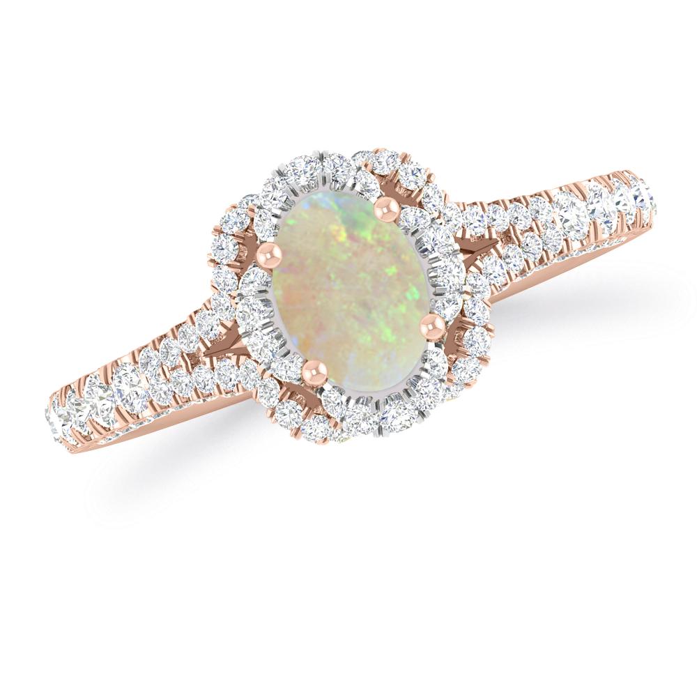 Rose Gold - Opal