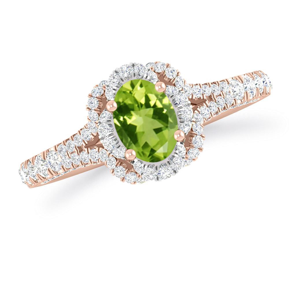 Rose Gold - Peridot