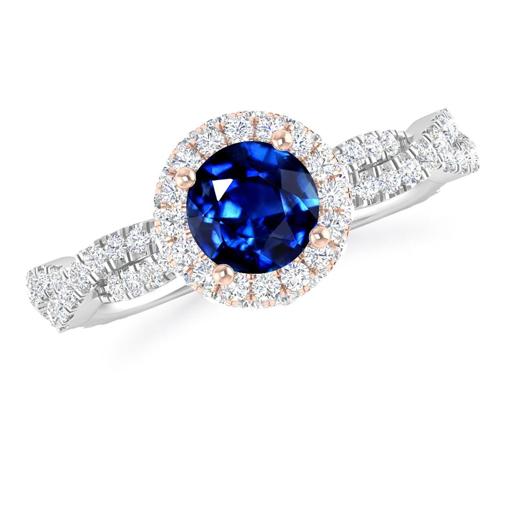 White Gold - Sapphire