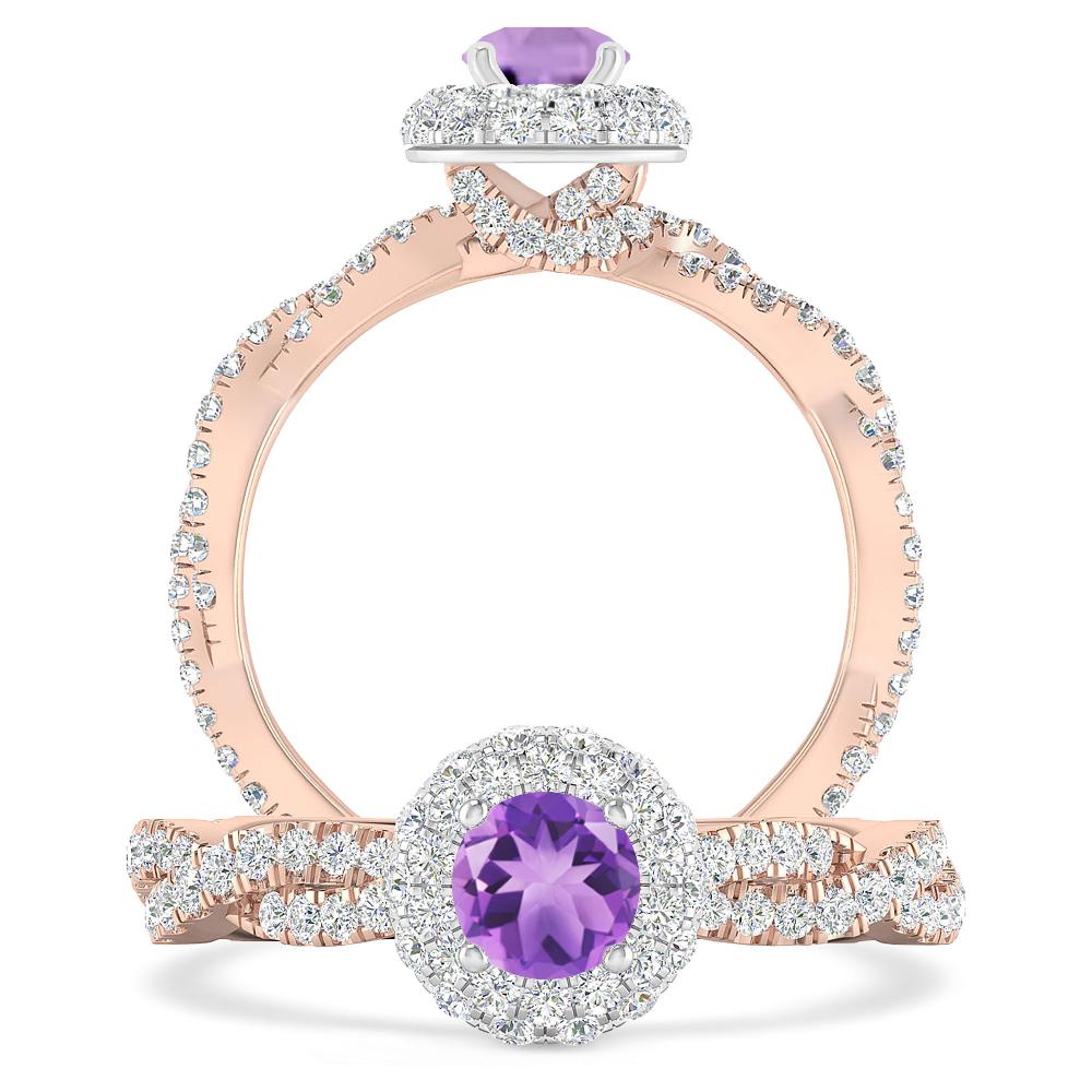 Rose Gold - Amethyst