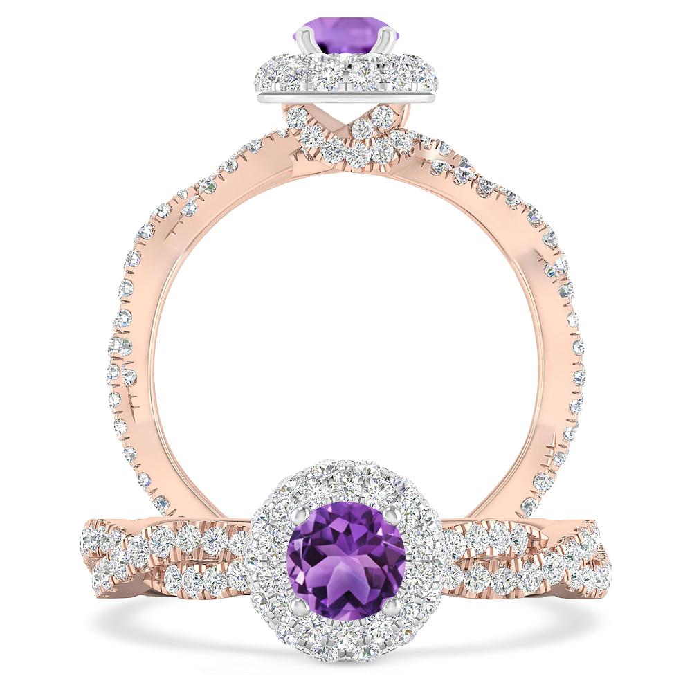 Rose Gold - Amethyst