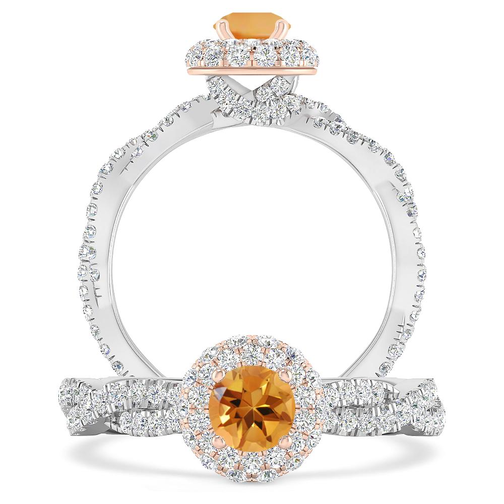 White Gold - Citrine