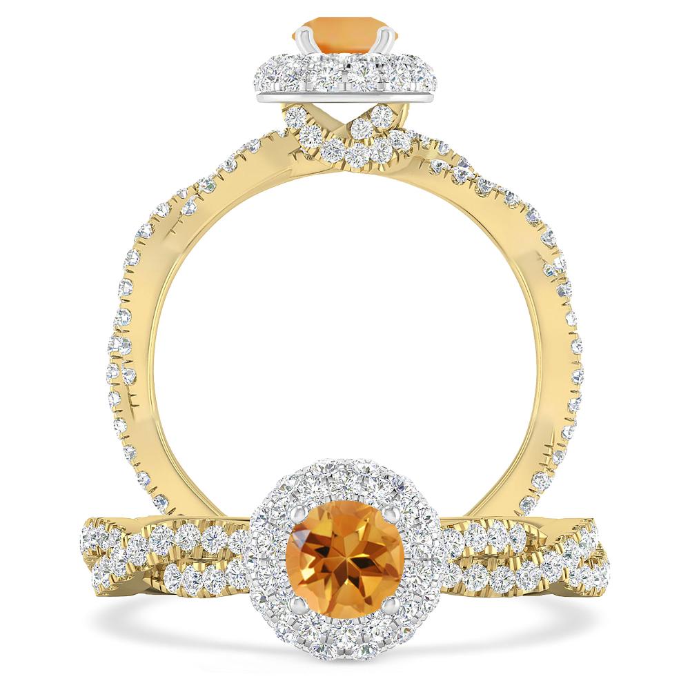 Yellow Gold - Citrine