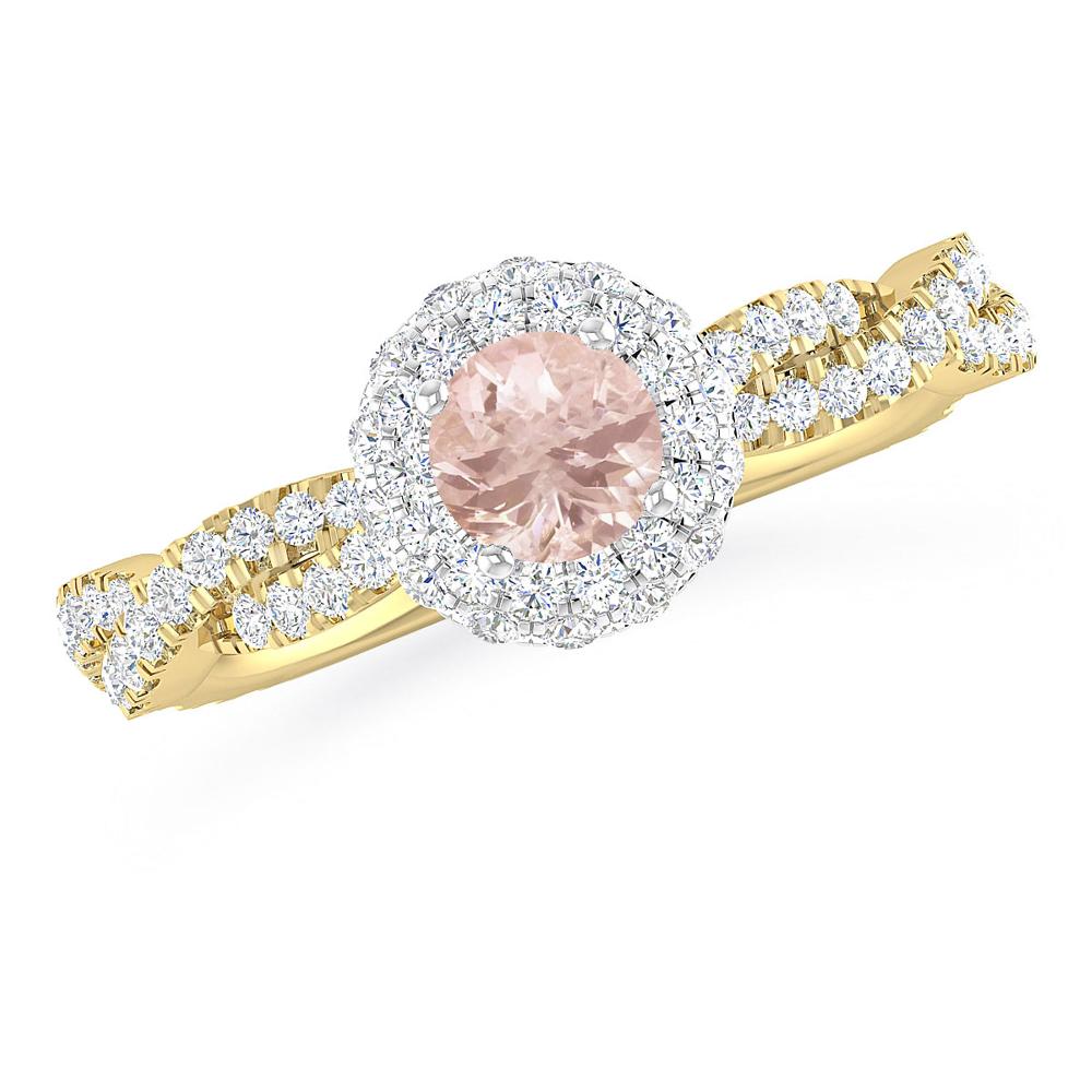 Yellow Gold - Morganite