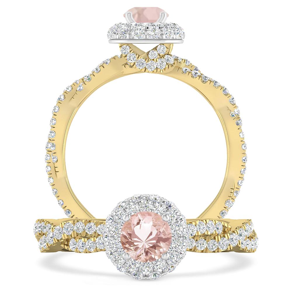 Yellow Gold - Morganite