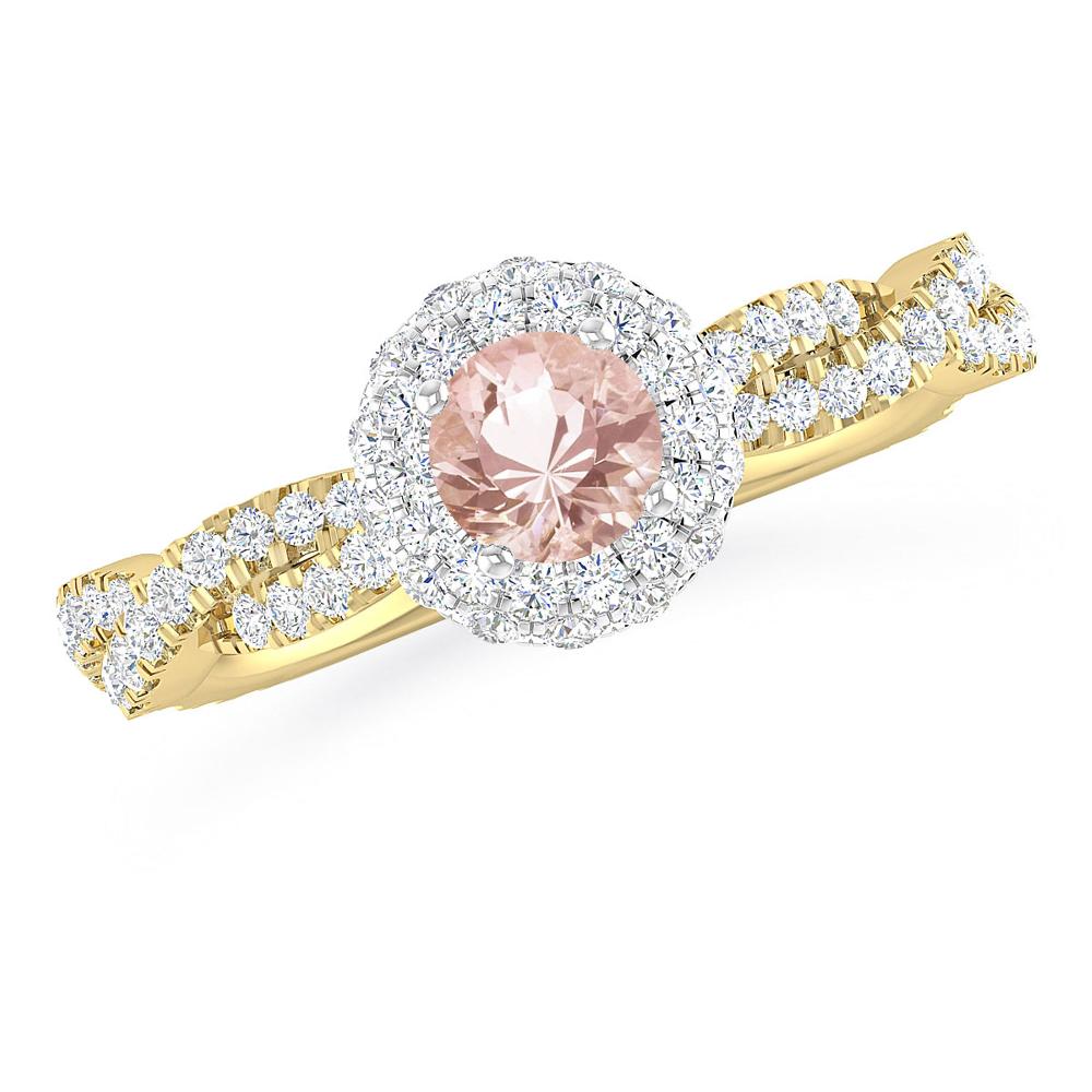 Yellow Gold - Morganite